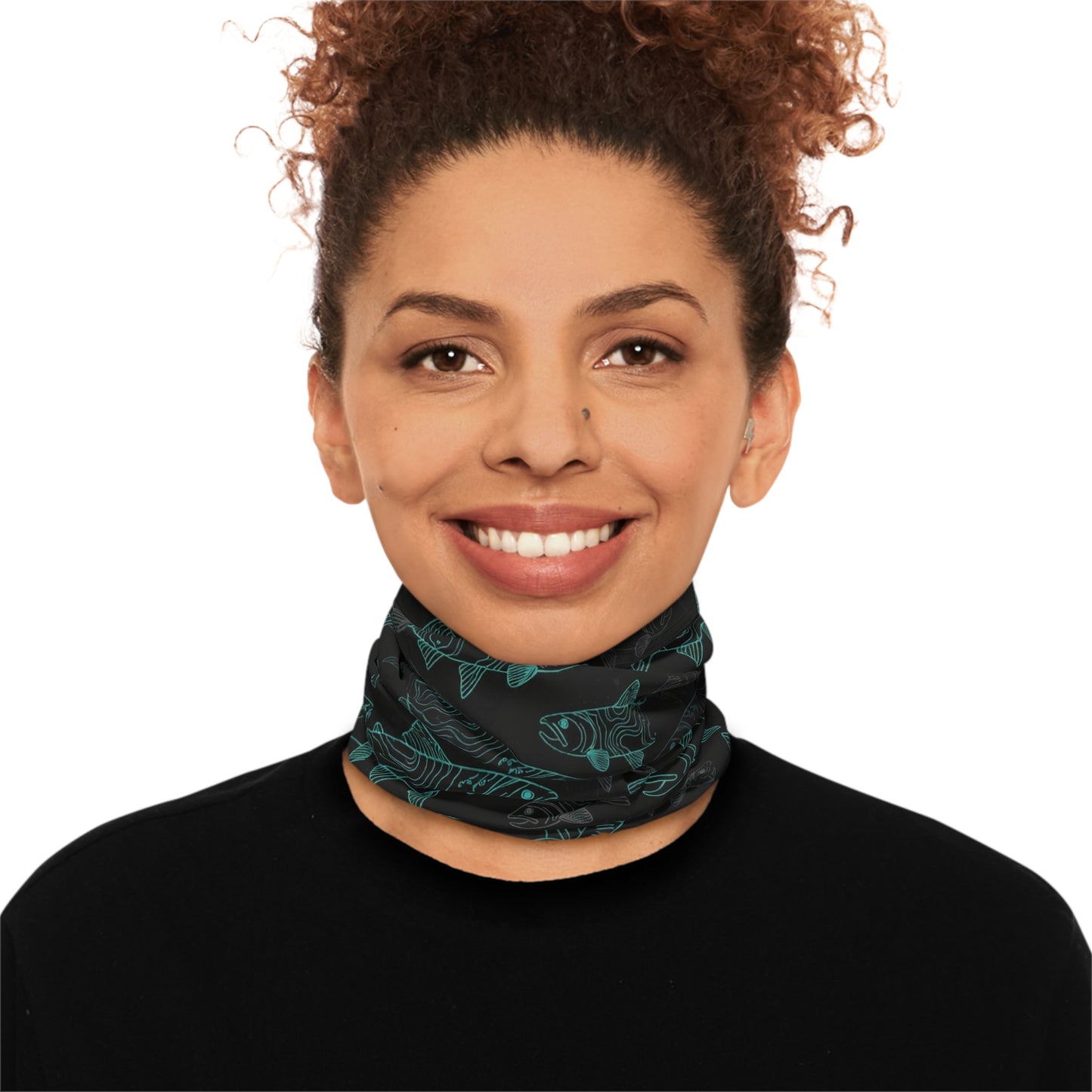 Fish Topo Lightweight Neck Gaiter