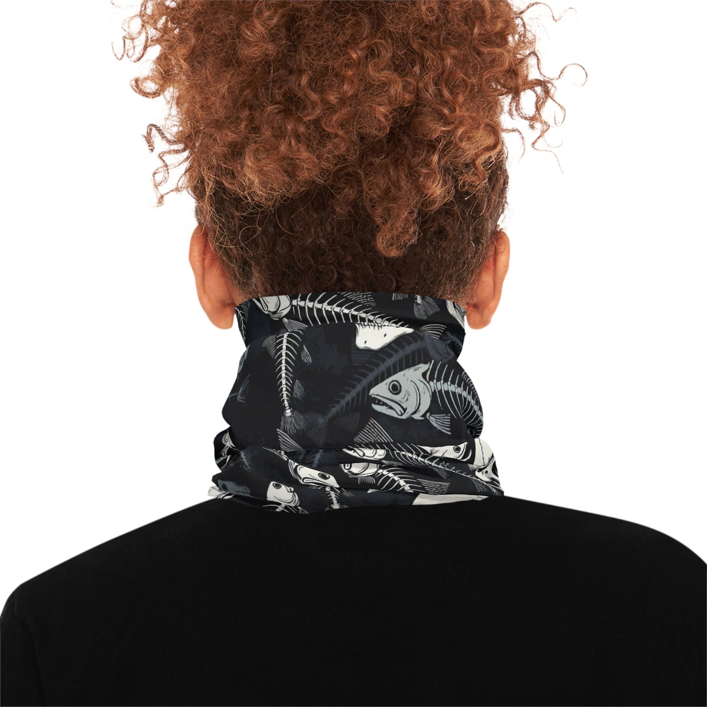 Fish Skeleton Lightweight Neck Gaiter