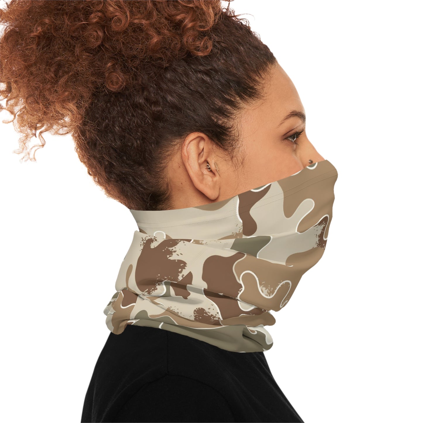 Brown Camo Lightweight Neck Gaiter