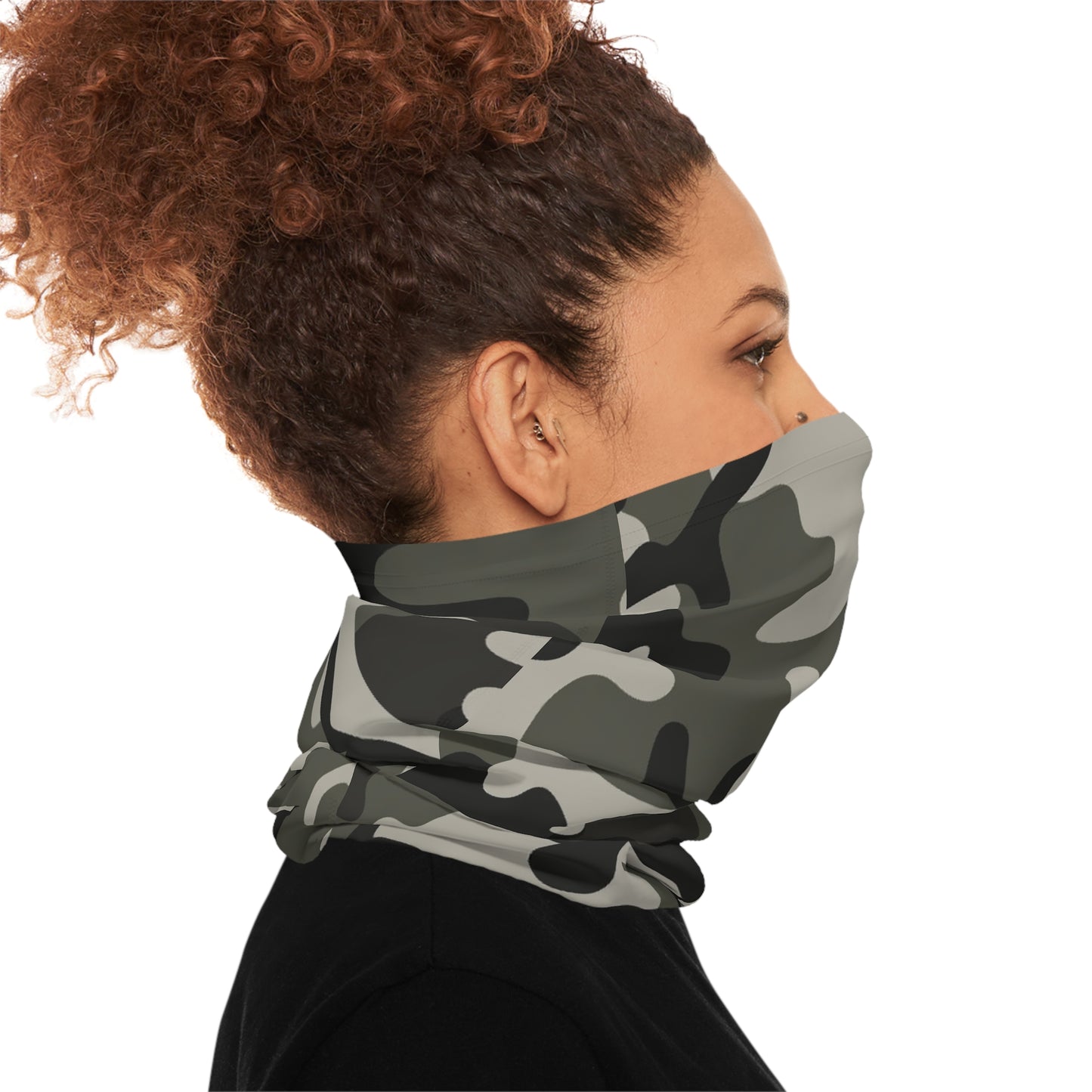 Grey Camo Lightweight Neck Gaiter