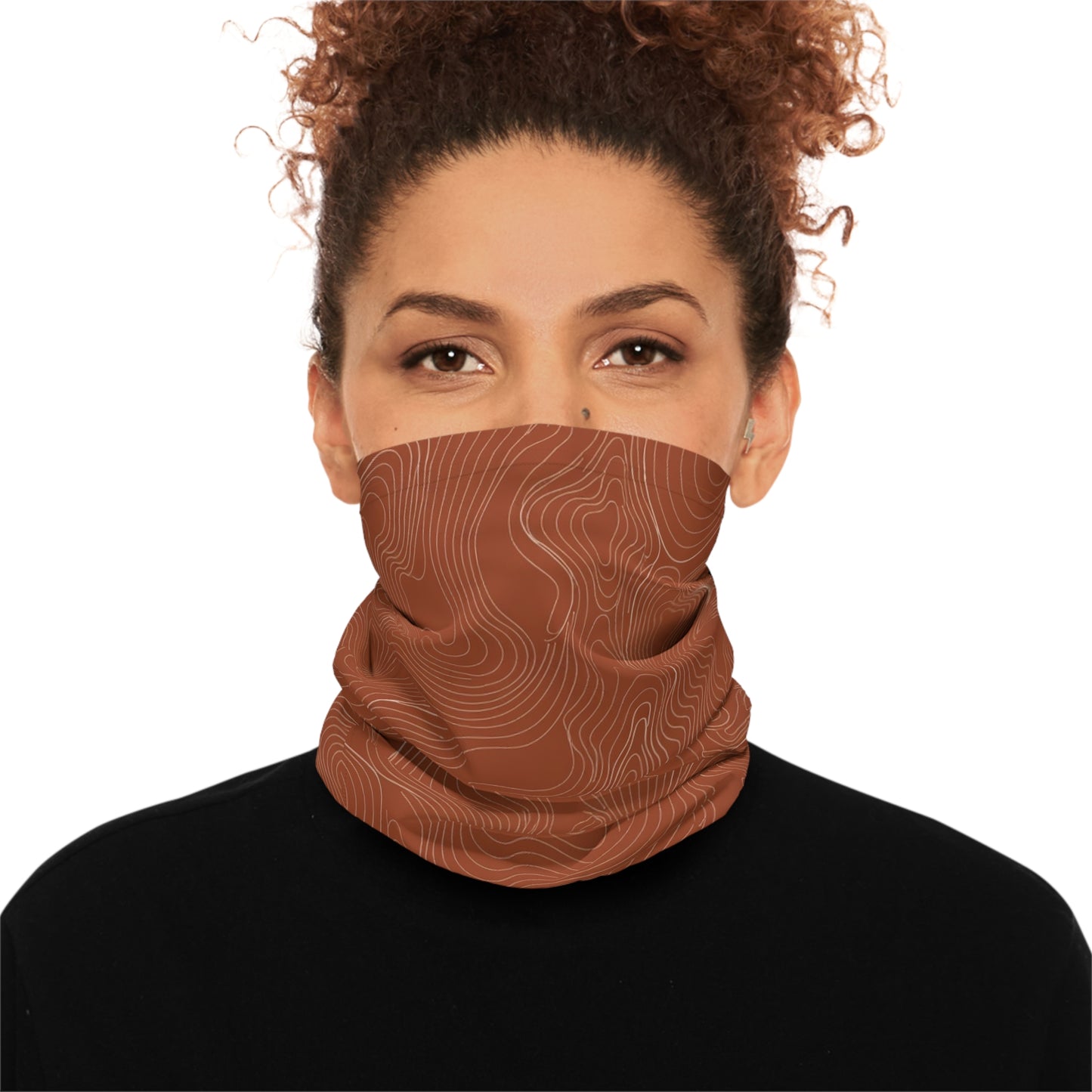 Orange Topo Lightweight Neck Gaiter