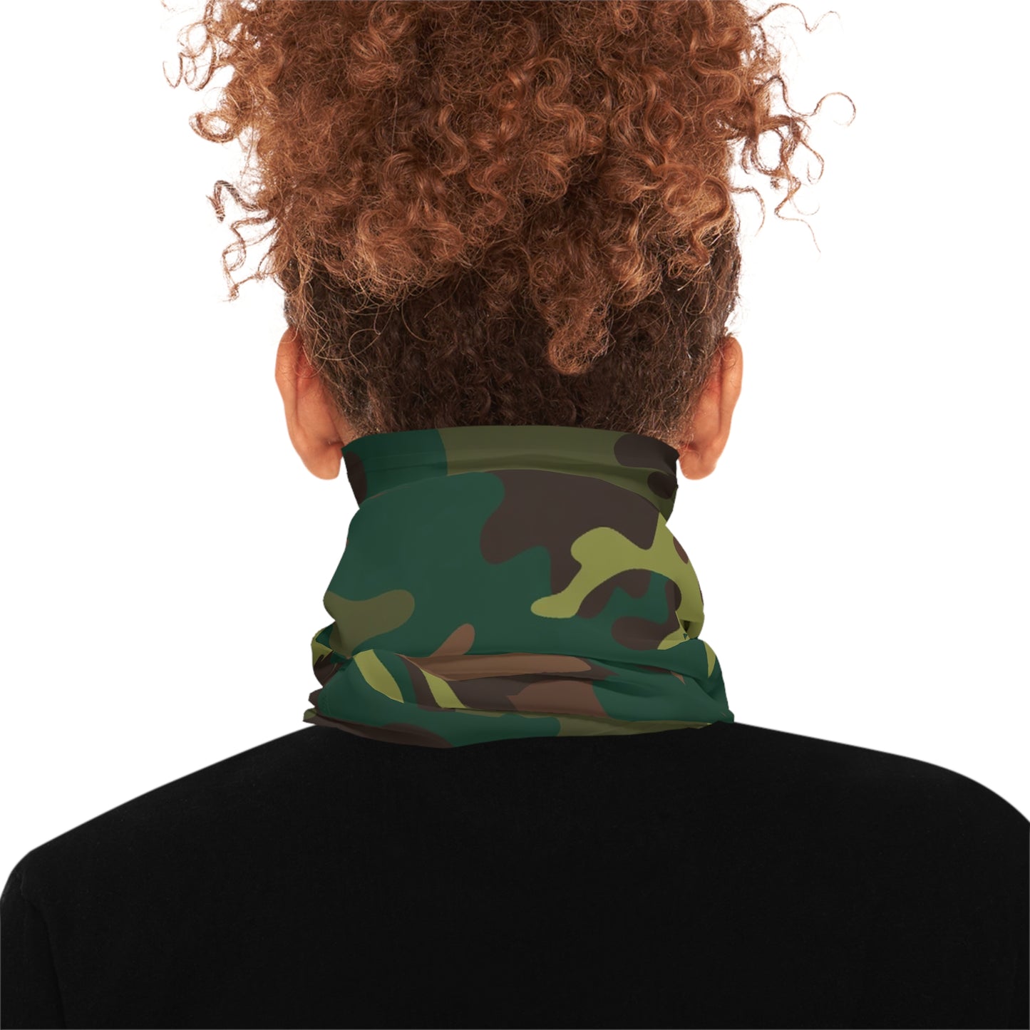 Green Camo Lightweight Neck Gaiter