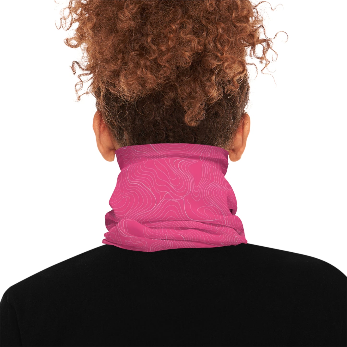 Pink Topo Lightweight Neck Gaiter