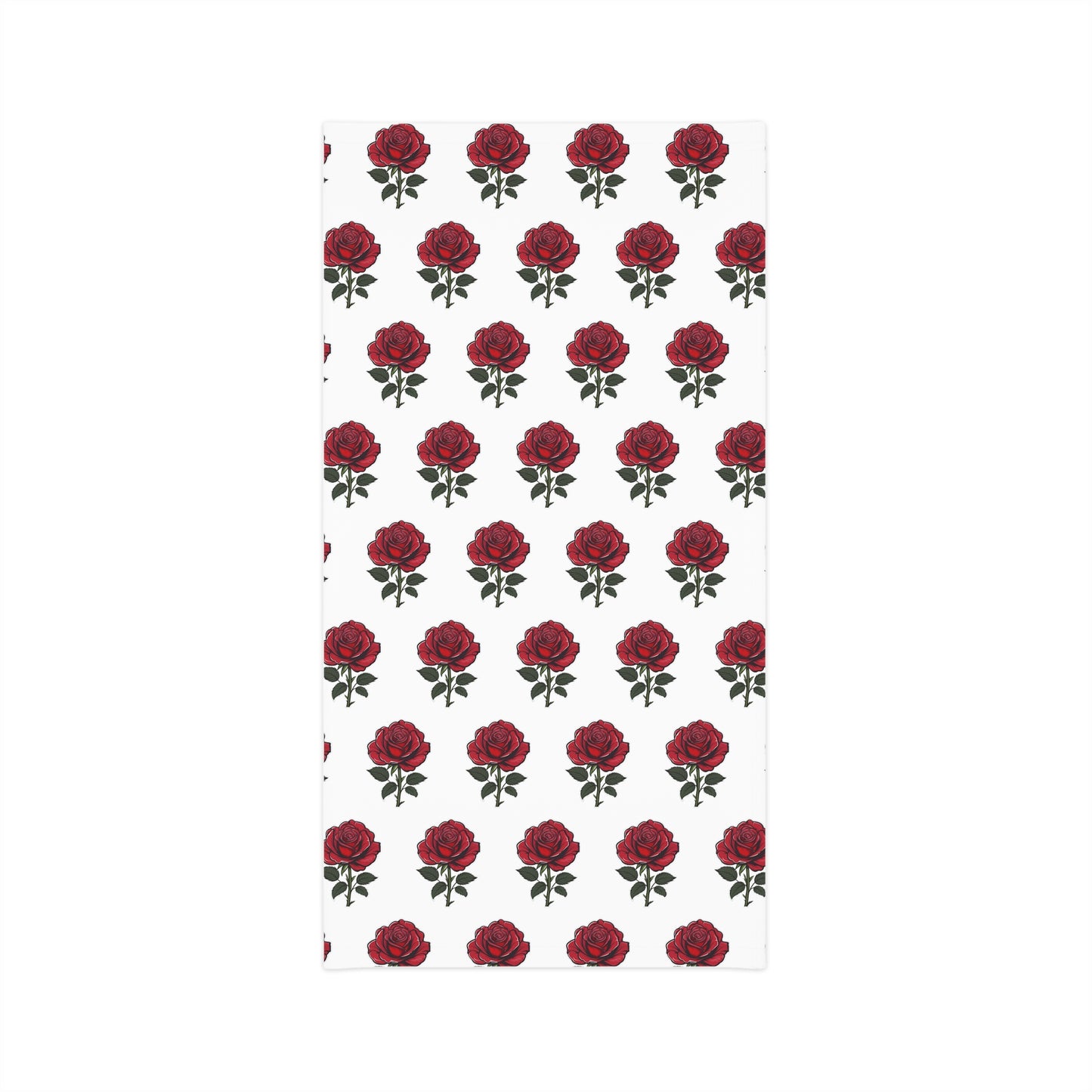 Red Rose Pattern Lightweight Neck Gaiter