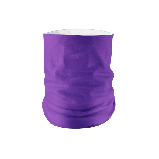 Purple Solo Color Midweight Neck Gaiter