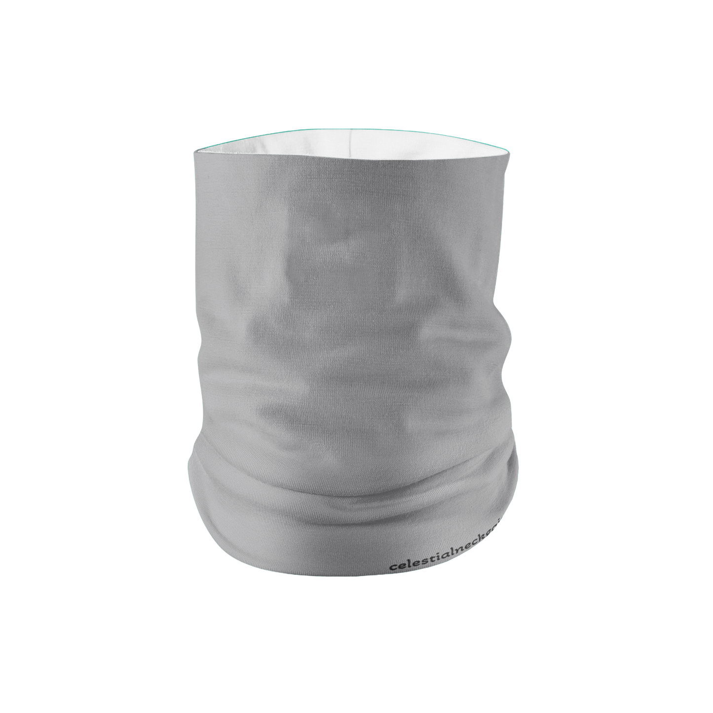 Grey Solo Color Lightweight Neck Gaiter