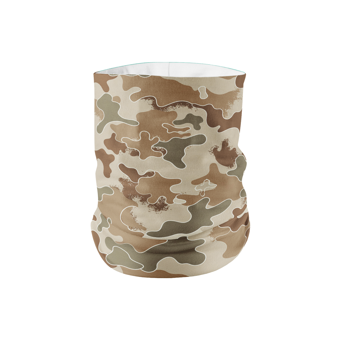 Brown Camo Lightweight Neck Gaiter