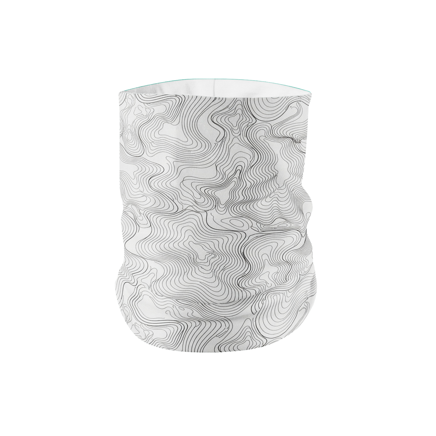 White Topo Lightweight Neck Gaiter