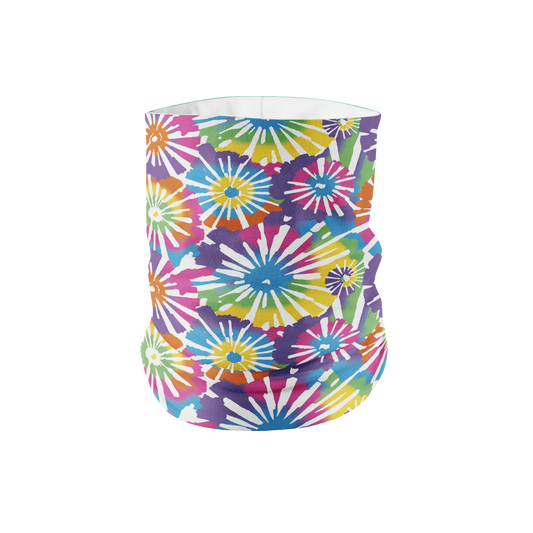 Firework Tie Dye Lightweight Neck Gaiter