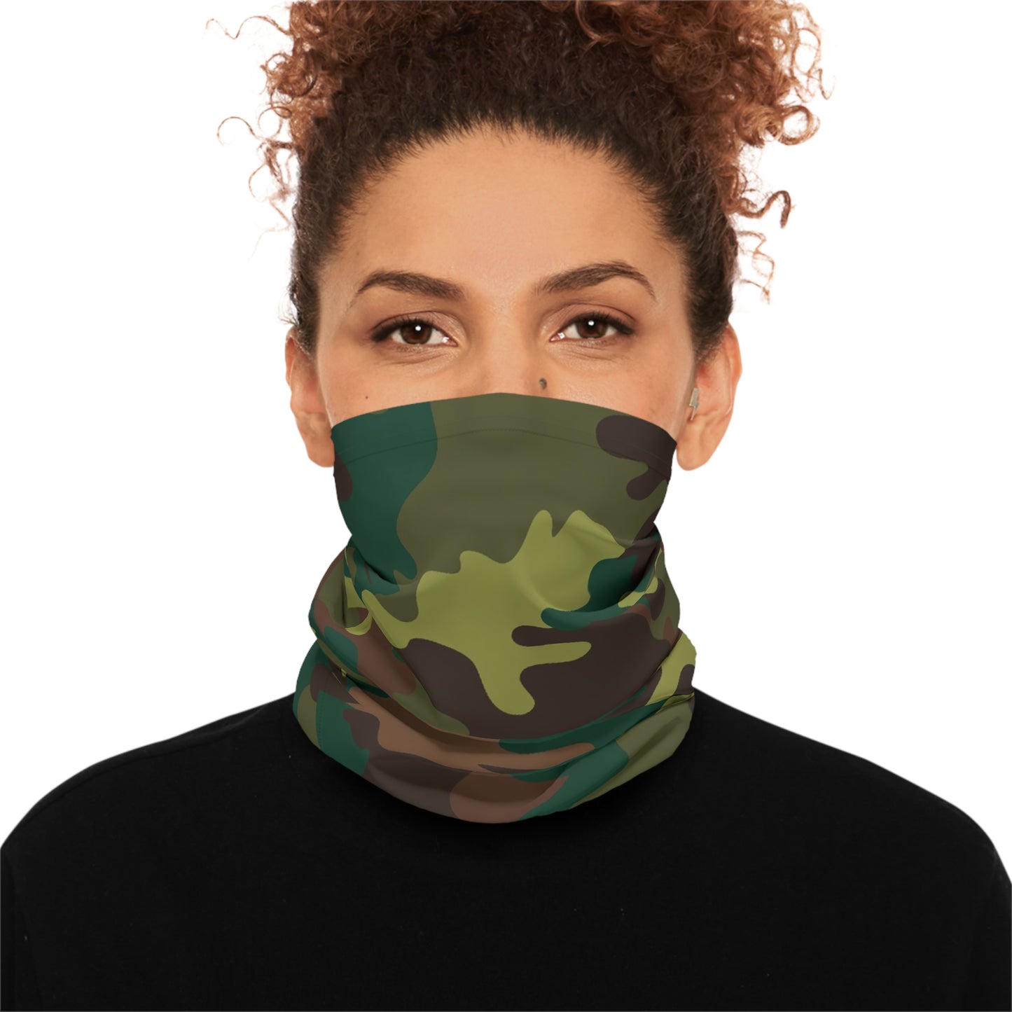 Green Camo Lightweight Neck Gaiter