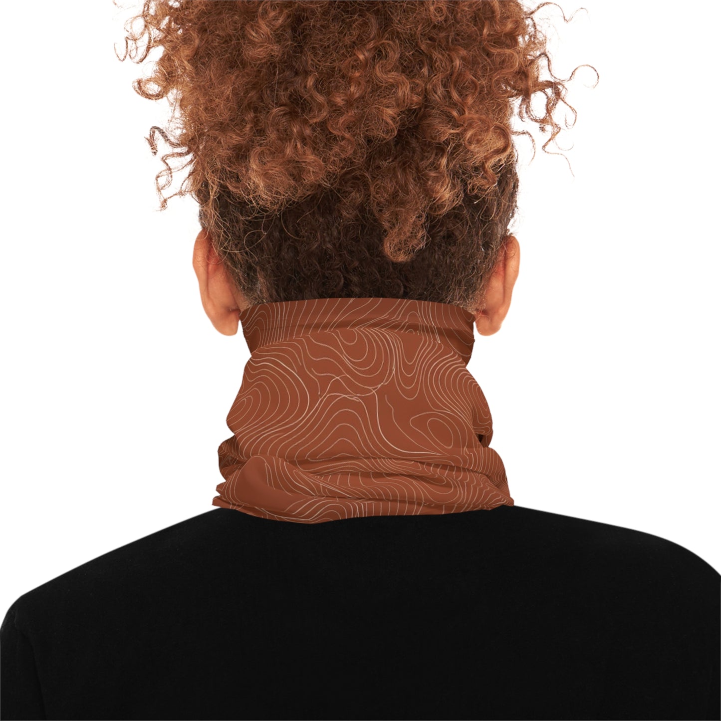 Orange Topo Lightweight Neck Gaiter