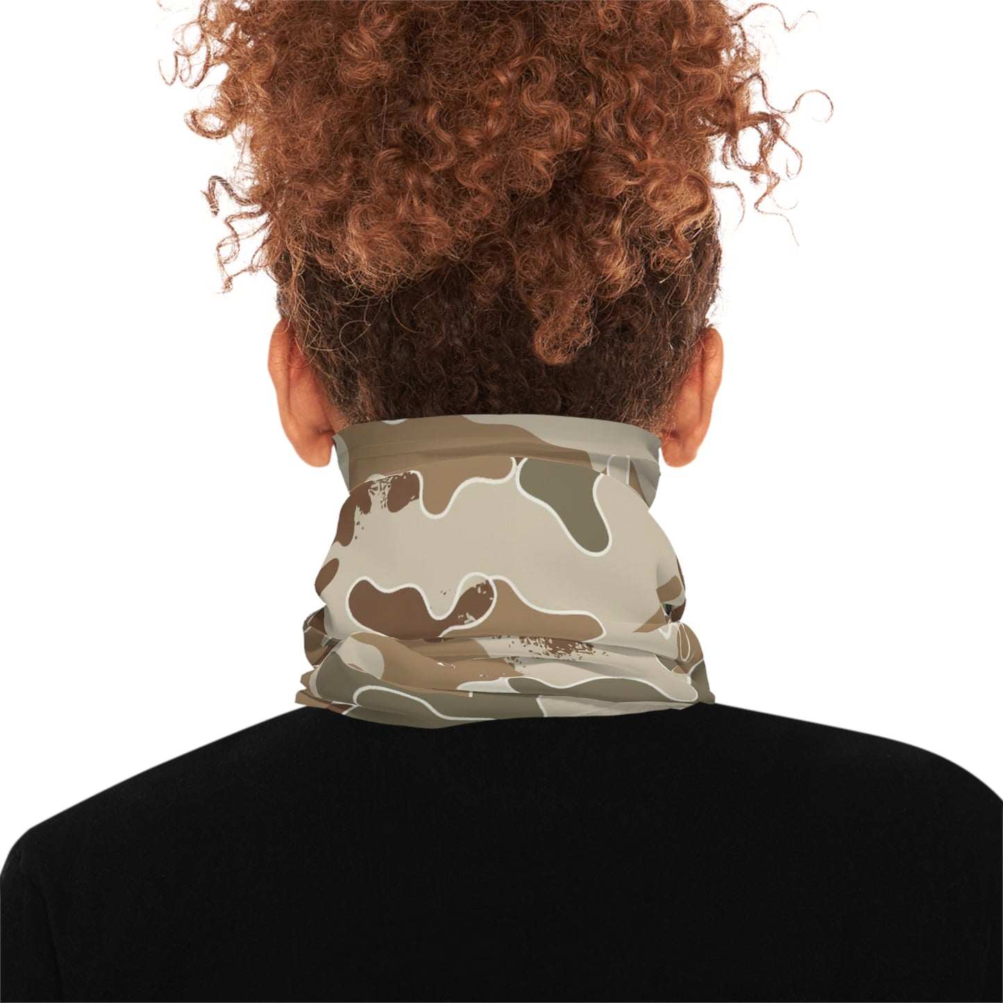 Brown Camo Lightweight Neck Gaiter