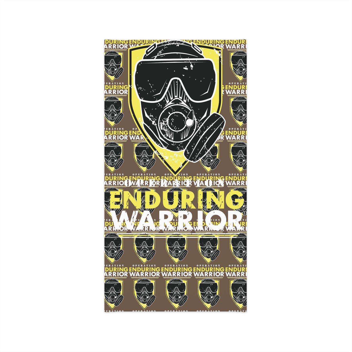 Brown Copy of Operation Enduring Warrior Lightweight Neck Gaiter