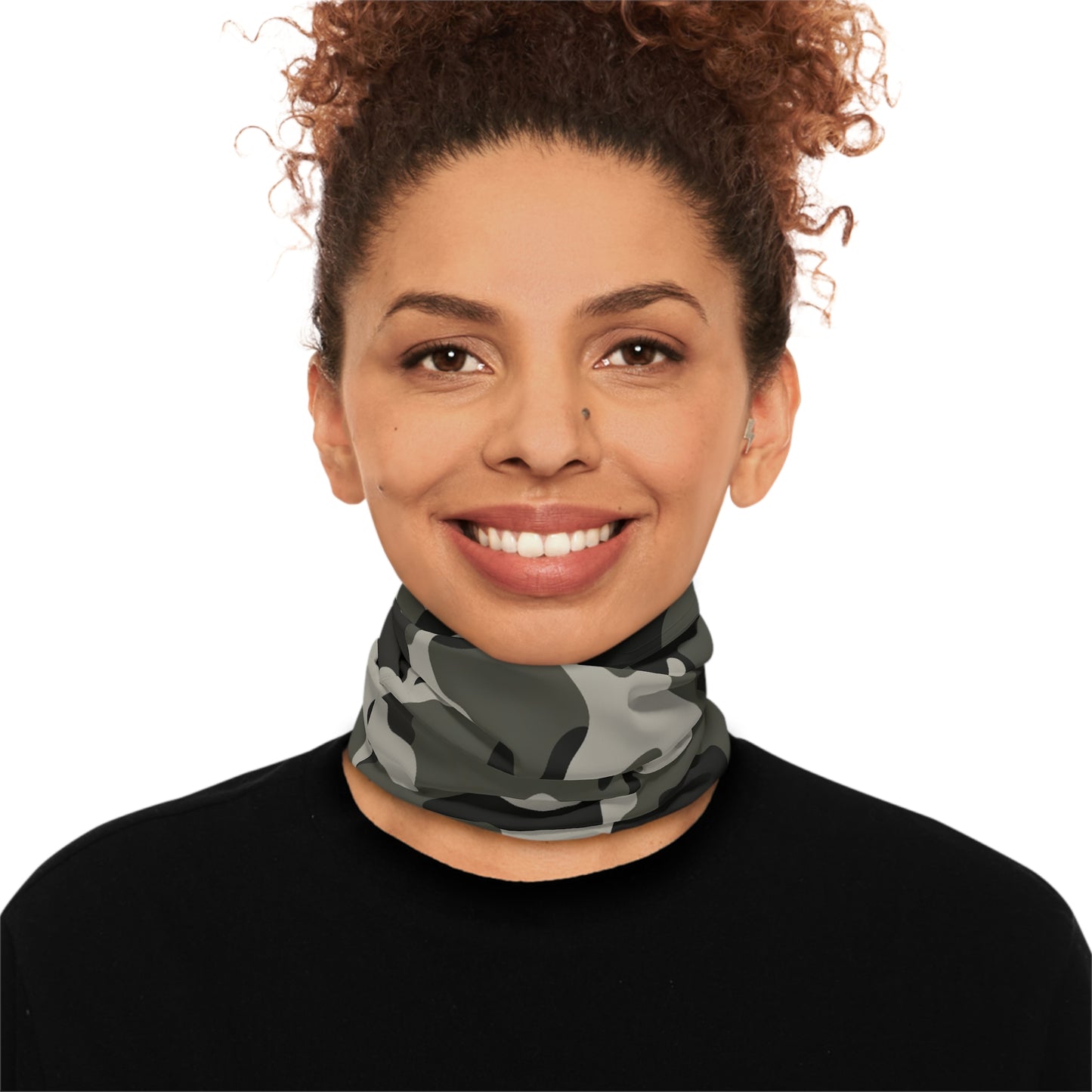 Grey Camo Lightweight Neck Gaiter