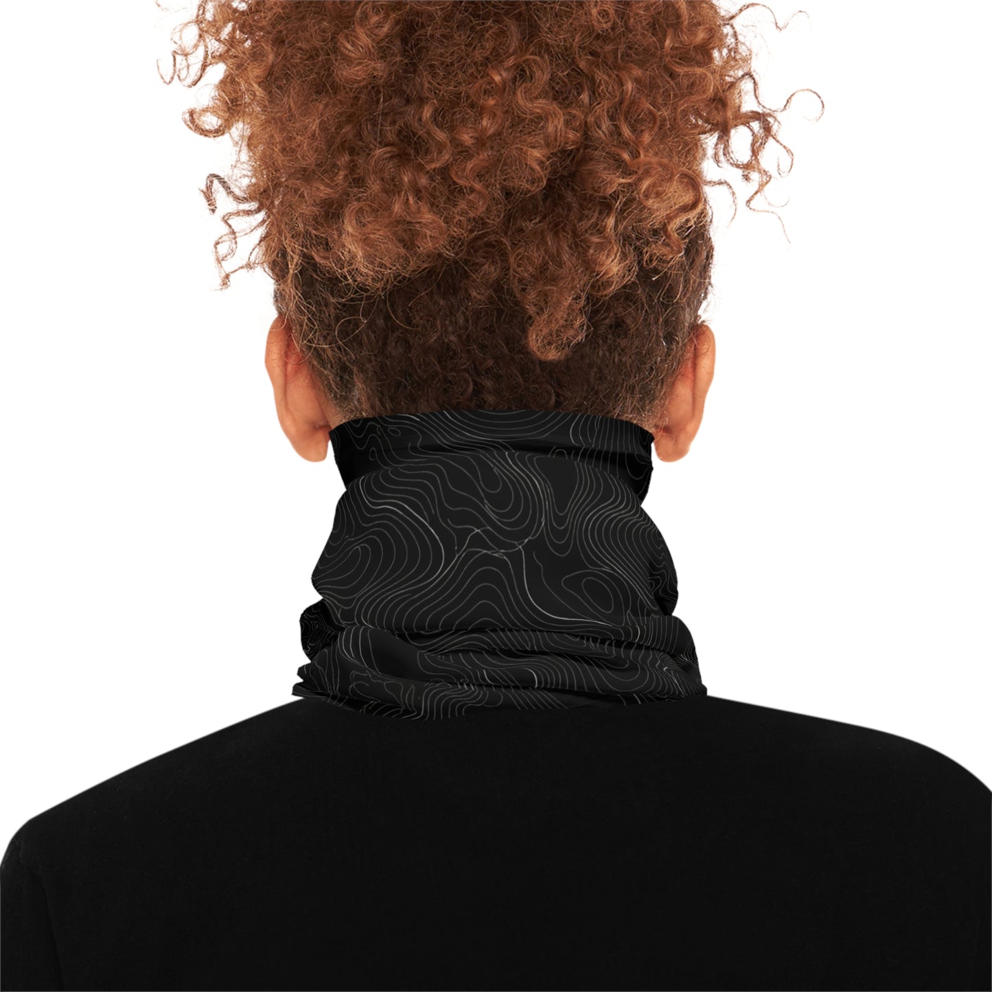 Black Topo Lightweight Neck Gaiter
