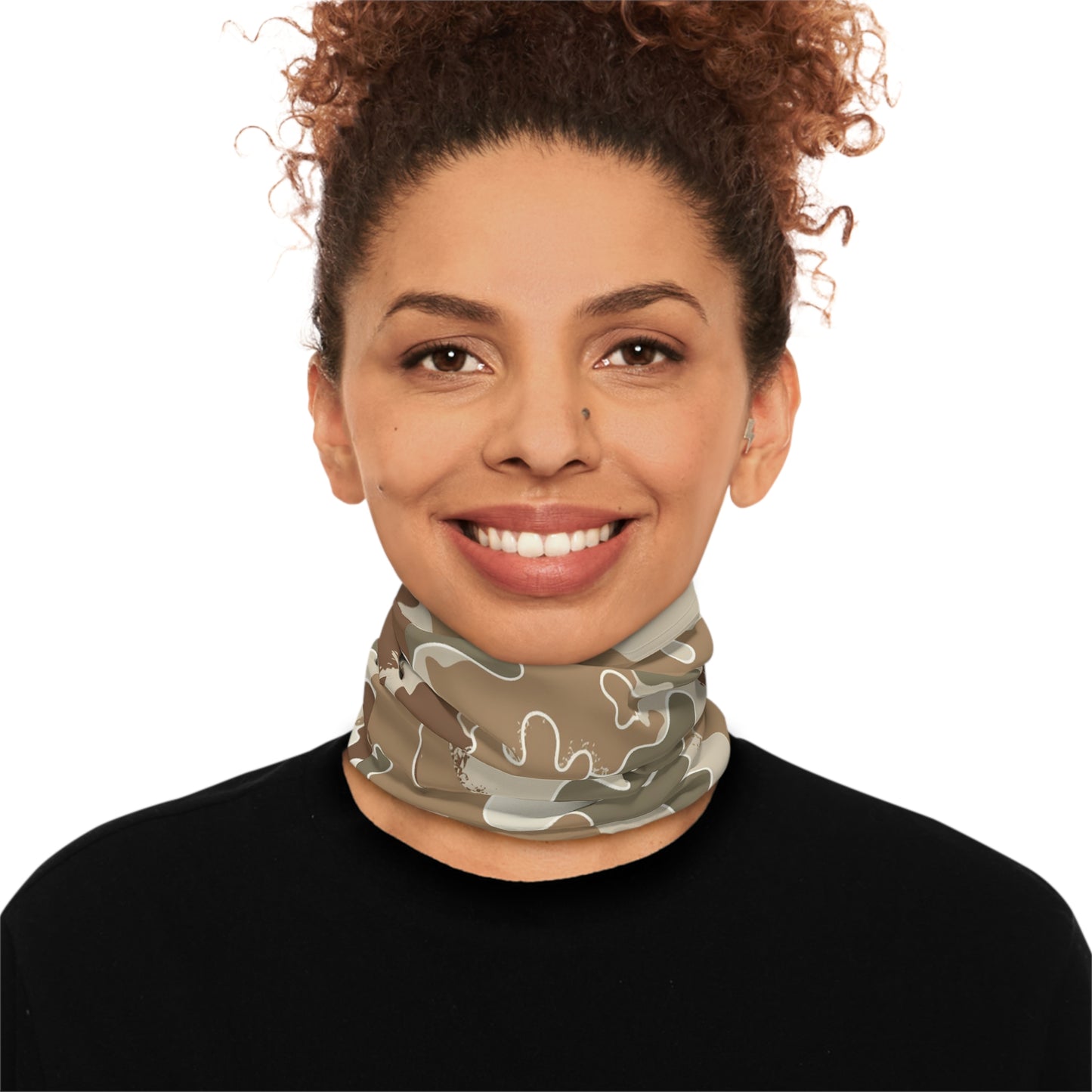 Brown Camo Lightweight Neck Gaiter