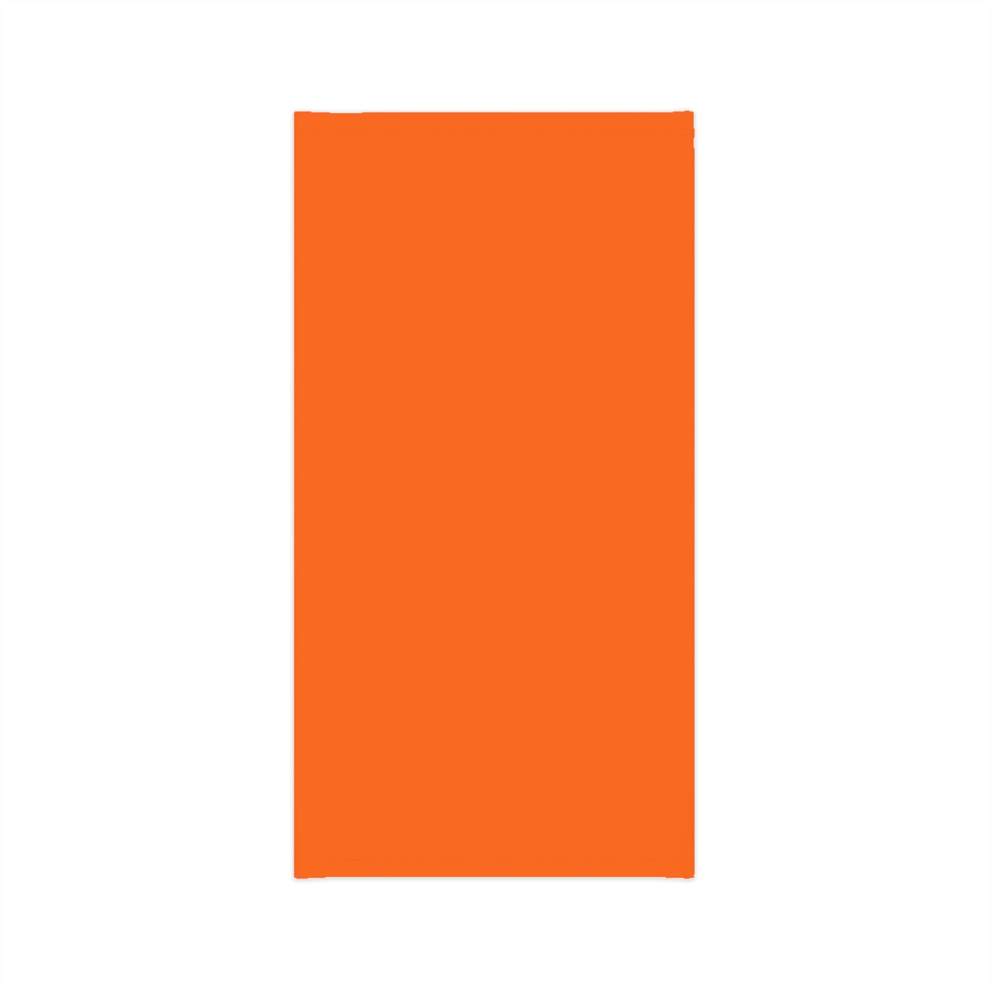Bright Orange Solo Color Lightweight Neck Gaiter