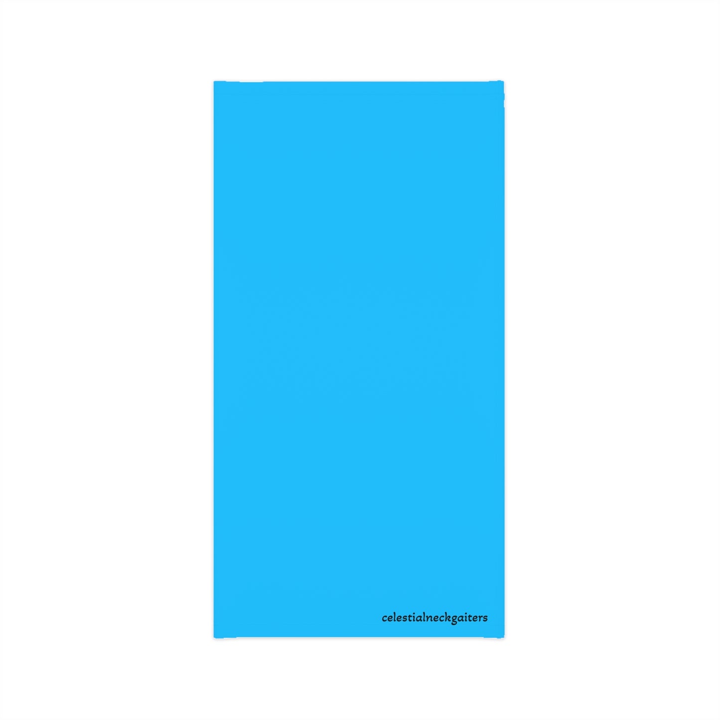 Blue Solo Color Midweight Neck Gaiter