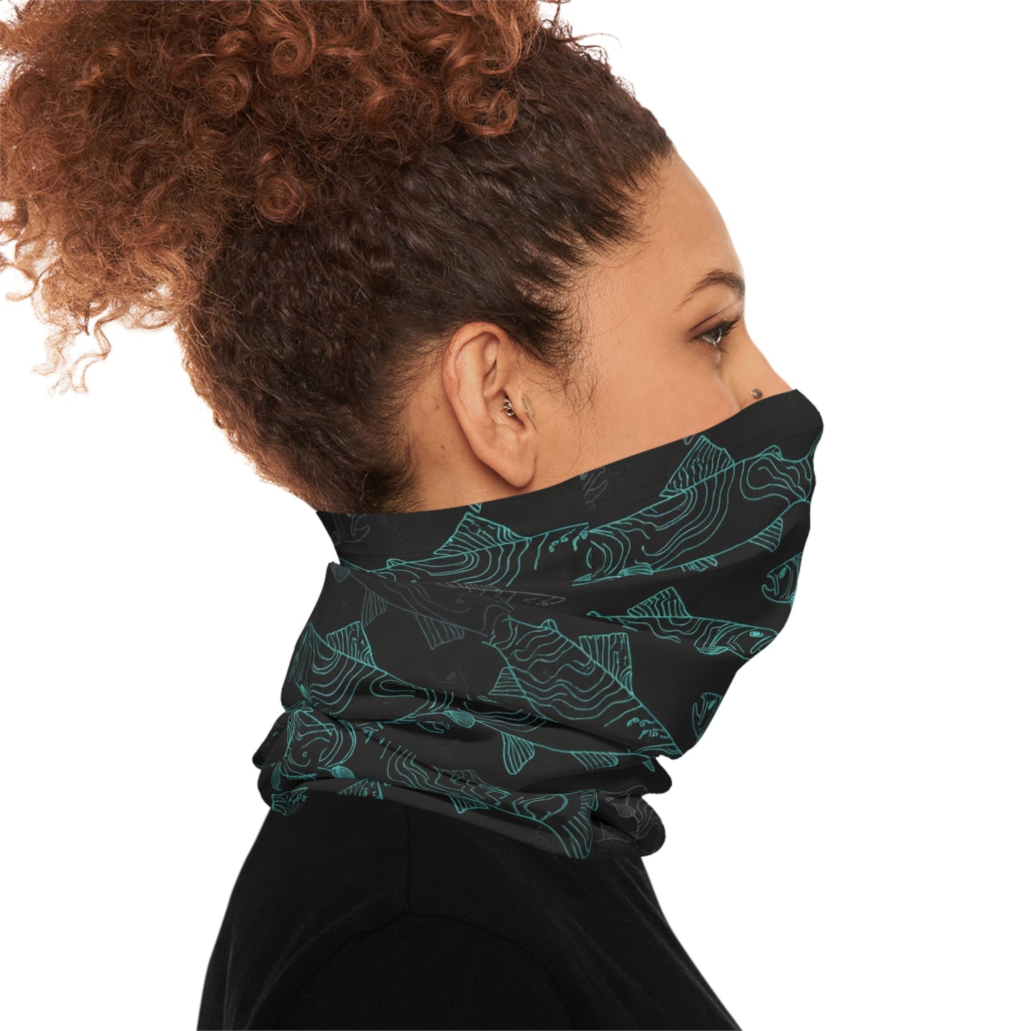 Fish Topo Lightweight Neck Gaiter