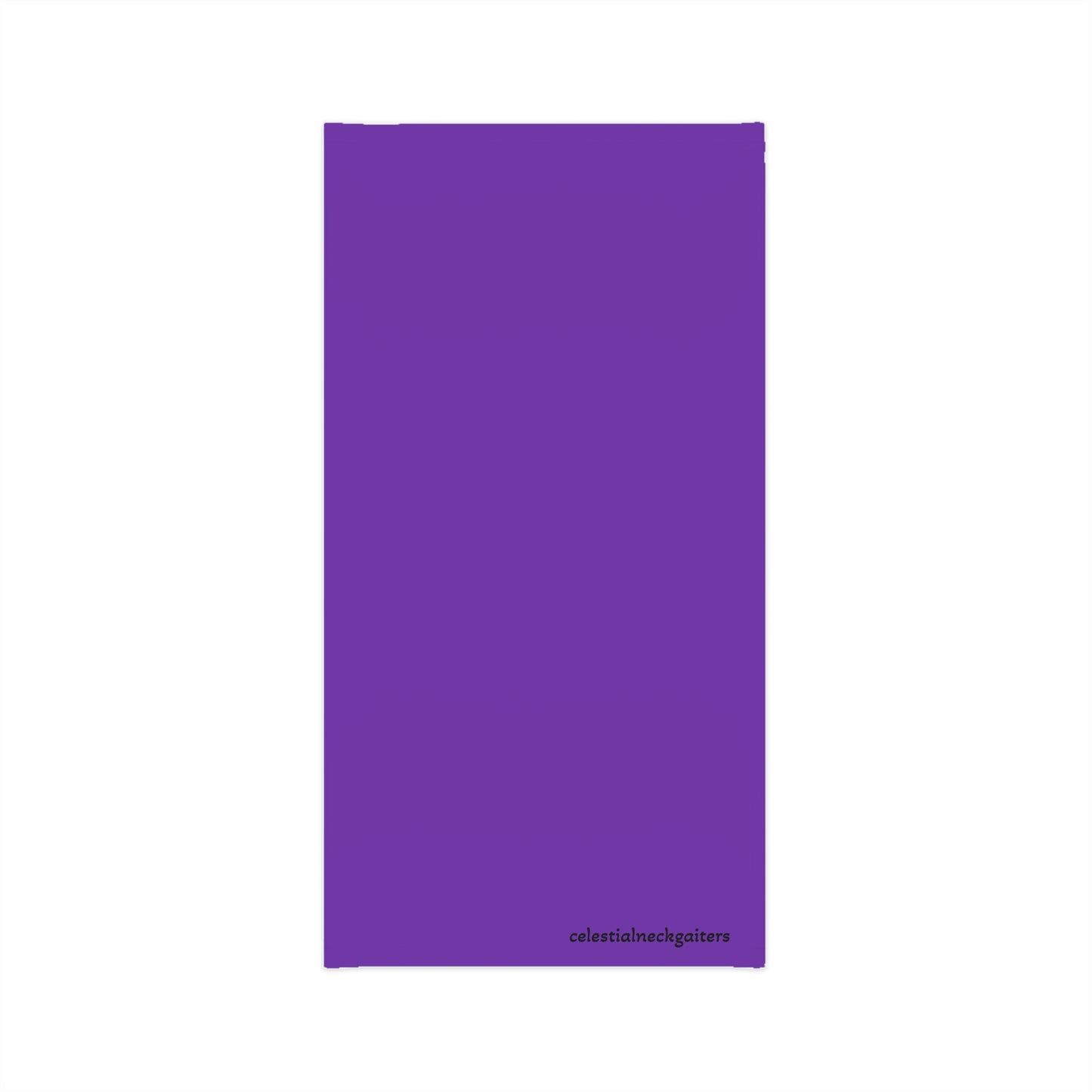 Purple Solo Color Midweight Neck Gaiter