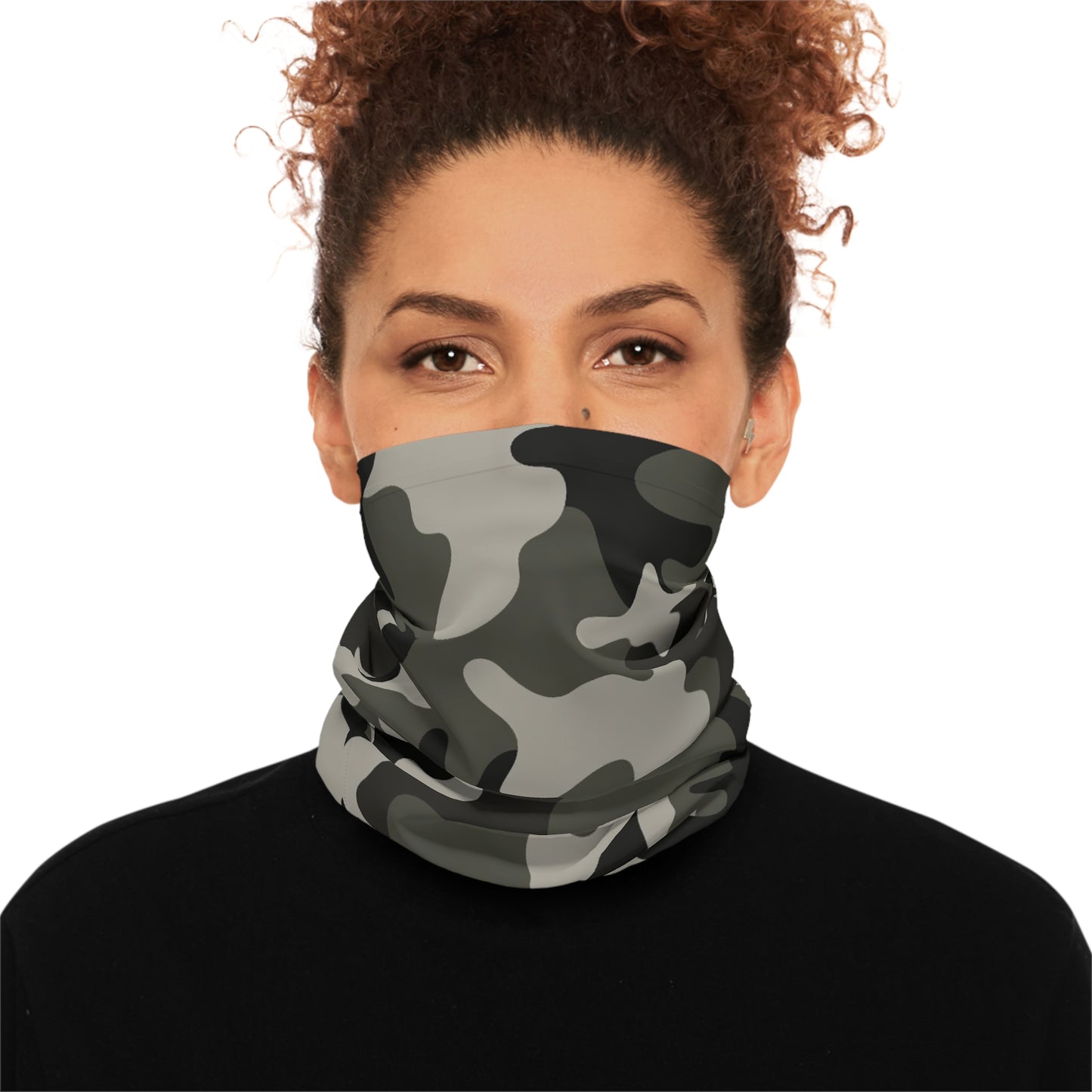 Grey Camo Lightweight Neck Gaiter