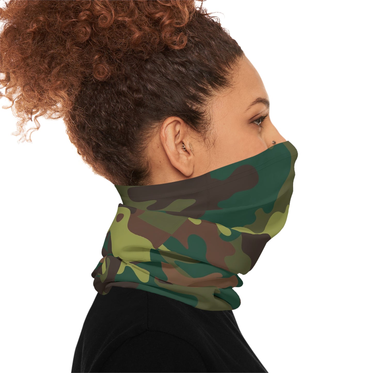 Green Camo Lightweight Neck Gaiter