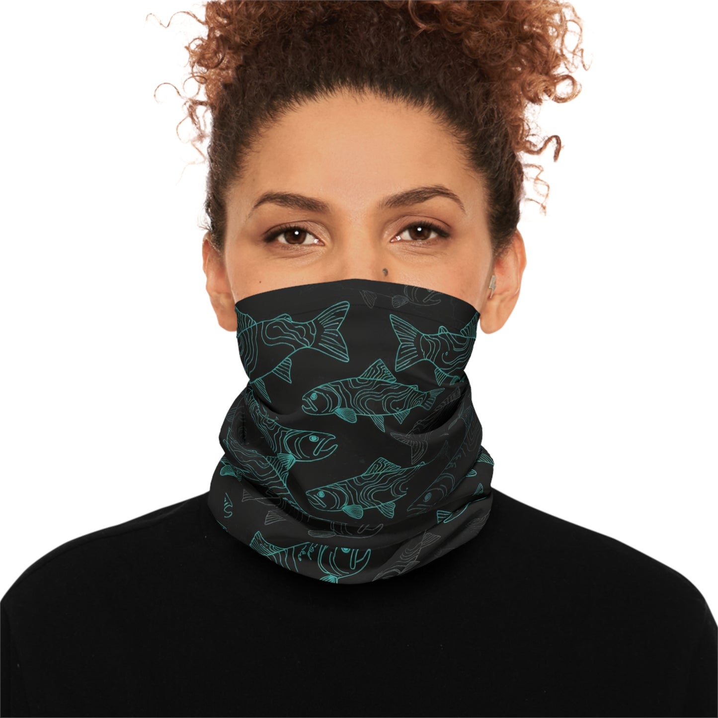 Fish Topo Lightweight Neck Gaiter