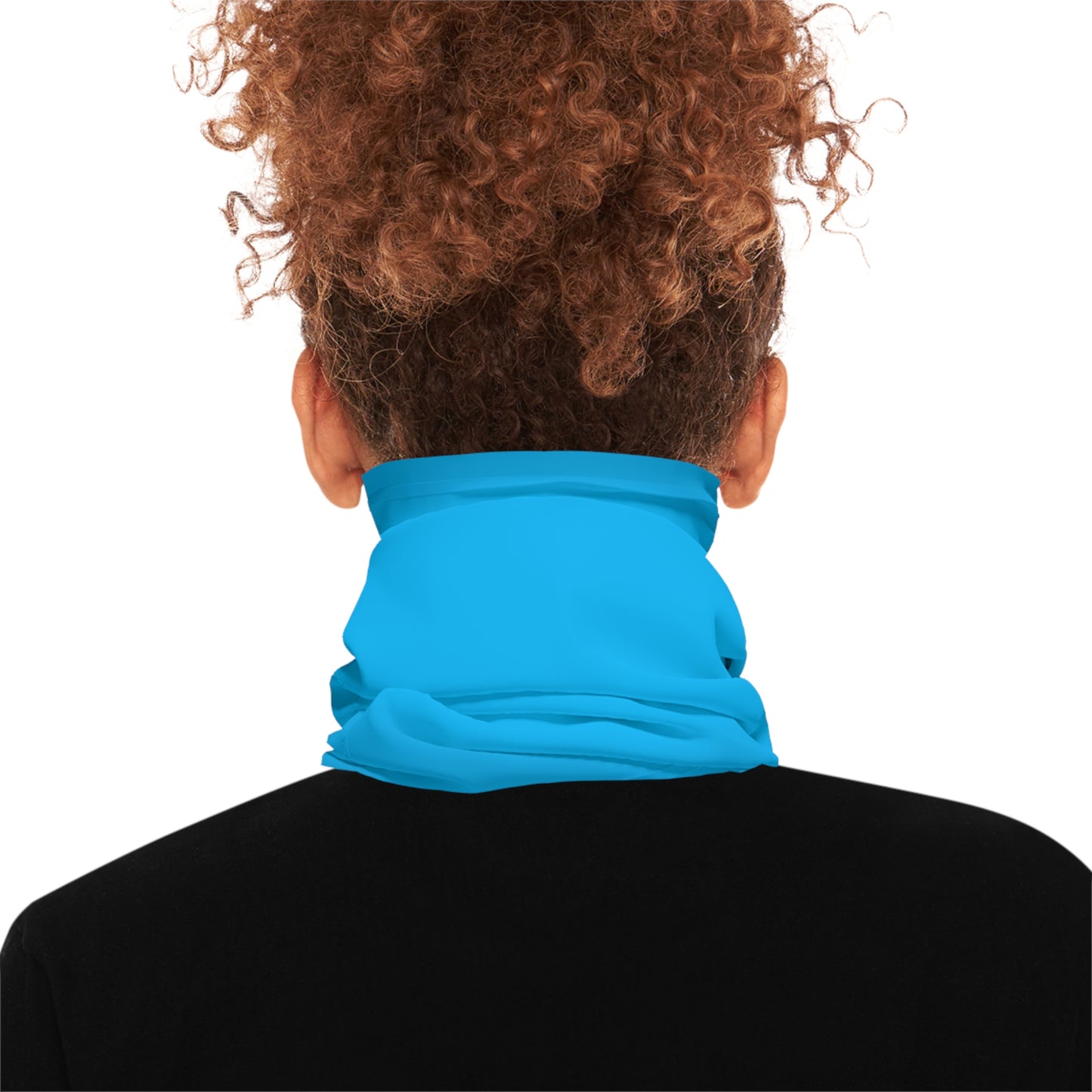 Blue Solo Color Midweight Neck Gaiter